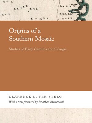 cover image of Origins of a Southern Mosaic